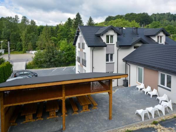 Dom Goscinny Skarpa Krynica-Zdrój Exterior foto